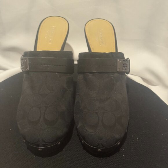 Coach Ivy Signature Clogs - Picture 1 of 11